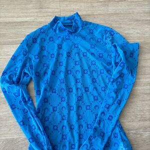 Marine Serre Mesh Top